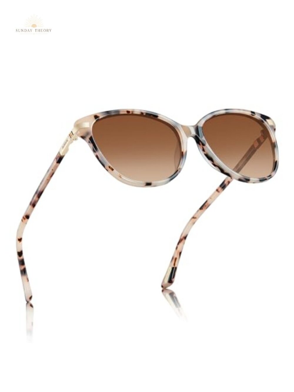 Cat Eye Polarized Sunglasses with Anti-Reflective Lenses – UV400, Lightweight